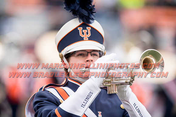 Iowa at Illinois, Saturday, November 19, 2016 - Marching Illini Photos