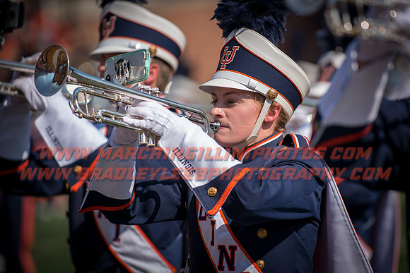 Rutgers Scarlett Knights at Illinois Fighting Illini, Saturday, October 14, 2017 - Marching Illini Photos