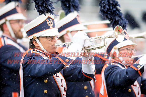 Wisconsin Badgers at Illinois Fighting Illini, Saturday, October 28, 2017 - Marching Illini Photos