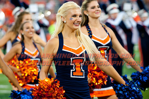 Texas State at Illinois, Saturday, September 20, 2014 - Marching Illini Photos