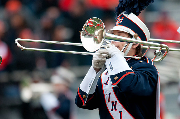 Ohio State Buckeyes at Illinois Fighting Illini, Saturday, November 16, 2013 - Marching Illini Photos