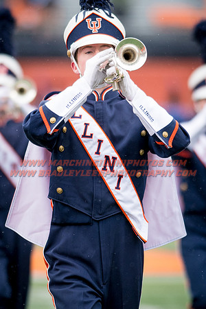 Wisconsin Badgers at Illinois Fighting Illini, Saturday, October 28, 2017 - Marching Illini Photos