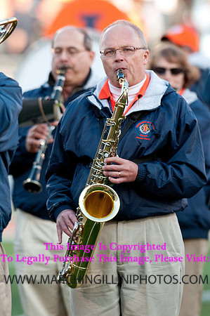 Michigan State Spartans at Illinois Fighting Illini, Saturday, October 26, 2013 - Marching Illini Photos