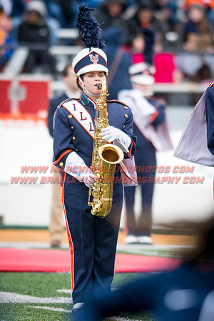 Wisconsin Badgers at Illinois Fighting Illini, Saturday, October 28, 2017 - Marching Illini Photos