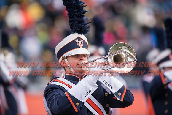 Iowa at Illinois, Saturday, November 19, 2016 - Marching Illini Photos