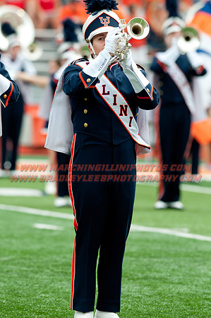 Youngstown State at Illinois, Saturday, August 30, 2014 - Marching Illini Photos