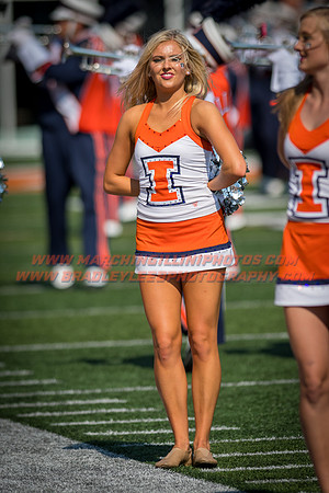 Rutgers Scarlett Knights at Illinois Fighting Illini, Saturday, October 14, 2017 - Marching Illini Photos