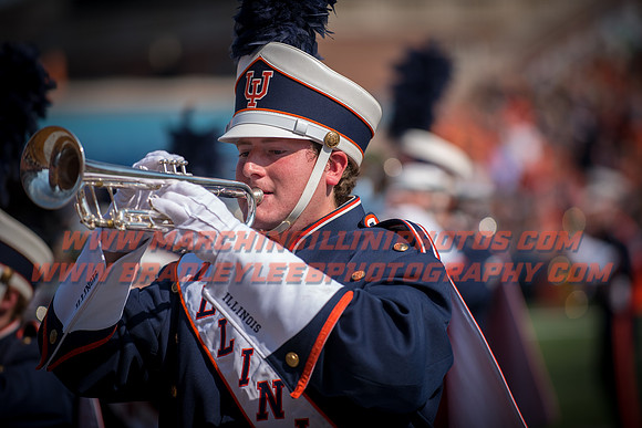 Rutgers Scarlett Knights at Illinois Fighting Illini, Saturday, October 14, 2017 - Marching Illini Photos