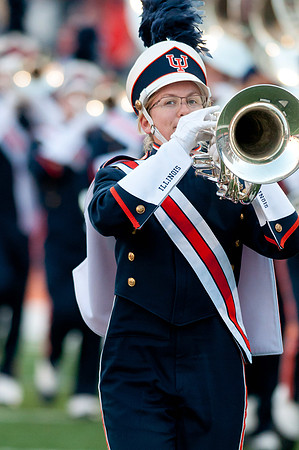 Northwestern Wildcats at Illinois Fighting Illini, Saturday, November 30, 2013 - Marching Illini Photos