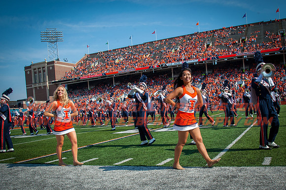 Rutgers Scarlett Knights at Illinois Fighting Illini, Saturday, October 14, 2017 - Marching Illini Photos