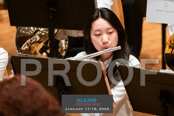 2025 All-Illinois Junior Band January 17-18, 2025