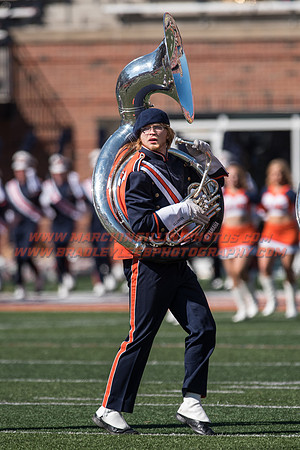 Purdue Boilermakers at Illinois Fighting Illini, Saturday, October 8, 2016 - Marching Illini Photos