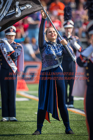 Rutgers Scarlett Knights at Illinois Fighting Illini, Saturday, October 14, 2017 - Marching Illini Photos