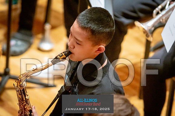 2025 All-Illinois Junior Band January 17-18, 2025