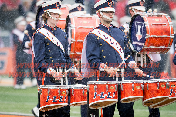Wisconsin Badgers at Illinois Fighting Illini, Saturday, October 28, 2017 - Marching Illini Photos