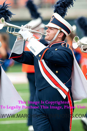 Southern Illinois University Salukis at Illinois Fighting Illini, Saturday, August 31, 2013 - Marching Illini Photos