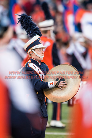 North Carolina at Illinois Fighting Illini, Saturday, September 10, 2016 - Marching Illini Photos