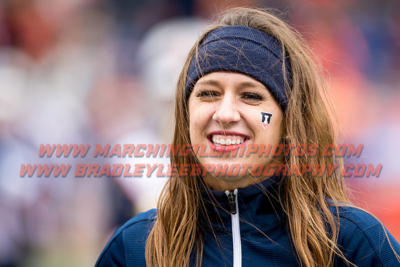 Wisconsin Badgers at Illinois Fighting Illini, Saturday, October 28, 2017 - Marching Illini Photos