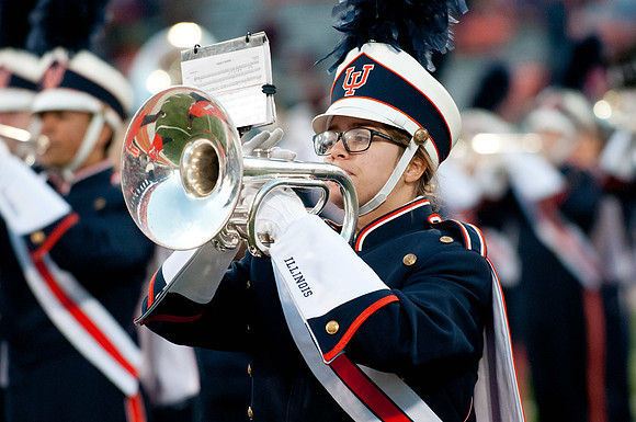 Northwestern Wildcats at Illinois Fighting Illini, Saturday, November 30, 2013 - Marching Illini Photos