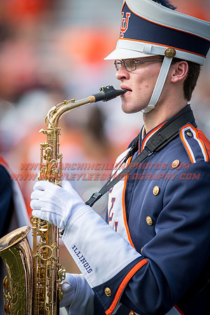 Rutgers Scarlett Knights at Illinois Fighting Illini, Saturday, October 14, 2017 - Marching Illini Photos