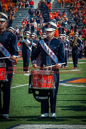 Rutgers Scarlett Knights at Illinois Fighting Illini, Saturday, October 14, 2017 - Marching Illini Photos