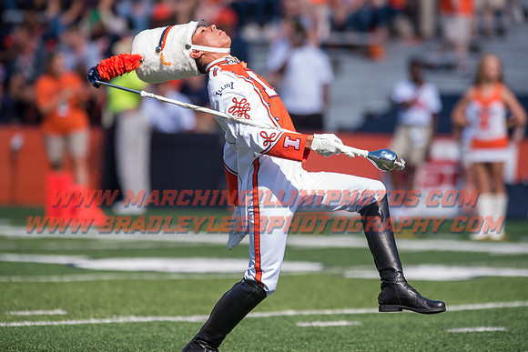 Western Michigan Broncos at Illinois Fighting Illini, Saturday, September 17, 2016 - Marching Illini Photos