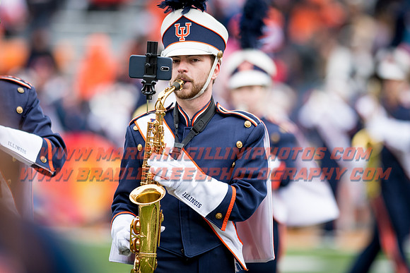 Wisconsin Badgers at Illinois Fighting Illini, Saturday, October 28, 2017 - Marching Illini Photos