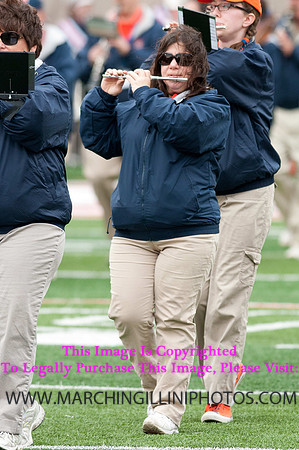 Michigan State Spartans at Illinois Fighting Illini, Saturday, October 26, 2013 - Marching Illini Photos