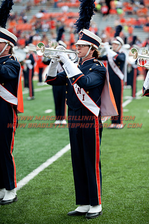 Youngstown State at Illinois, Saturday, August 30, 2014 - Marching Illini Photos