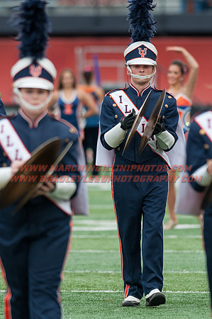 Nebraska at Illinois Oct. 3, 2015 - MI Drum Line 024
