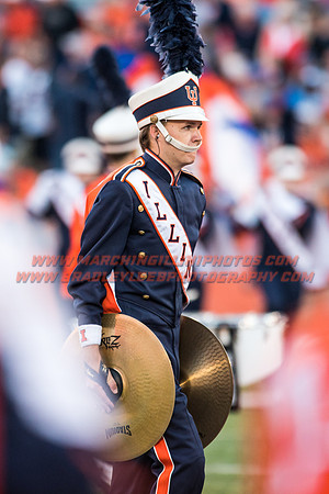 North Carolina at Illinois Fighting Illini, Saturday, September 10, 2016 - Marching Illini Photos