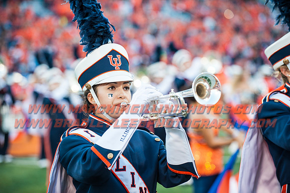 North Carolina at Illinois Fighting Illini, Saturday, September 10, 2016 - Marching Illini Photos