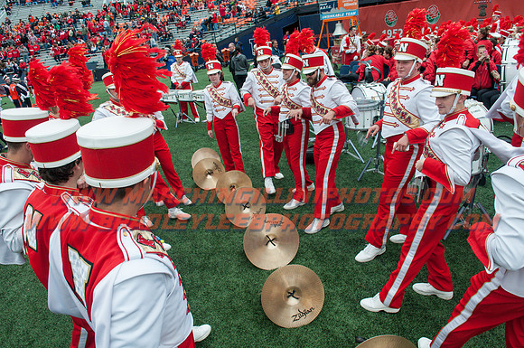 Nebraska at Illinois Oct. 3, 2015 - CMB Drum Line 001