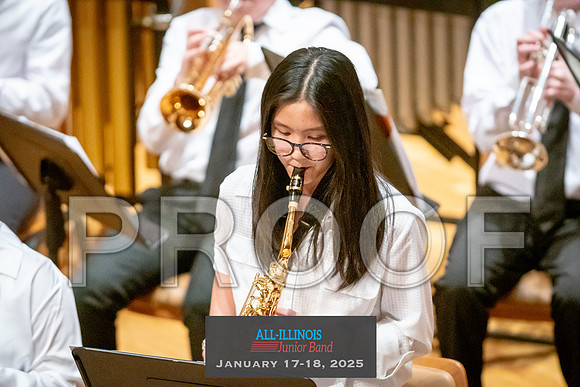 2025 All-Illinois Junior Band January 17-18, 2025