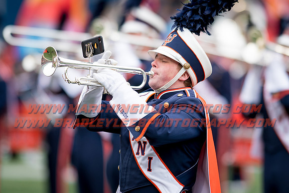 Wisconsin Badgers at Illinois Fighting Illini, Saturday, October 28, 2017 - Marching Illini Photos