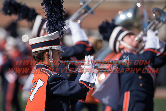 Purdue Boilermakers at Illinois Fighting Illini, Saturday, October 8, 2016 - Marching Illini Photos