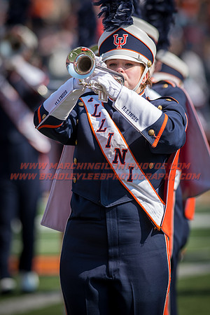 Rutgers Scarlett Knights at Illinois Fighting Illini, Saturday, October 14, 2017 - Marching Illini Photos