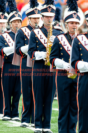 Youngstown State at Illinois, Saturday, August 30, 2014 - Marching Illini Photos