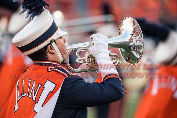 North Carolina at Illinois Fighting Illini, Saturday, September 10, 2016 - Marching Illini Photos