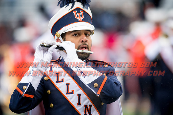 Wisconsin Badgers at Illinois Fighting Illini, Saturday, October 28, 2017 - Marching Illini Photos