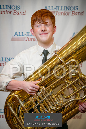 2025 All-Illinois Junior Band January 17-18, 2025