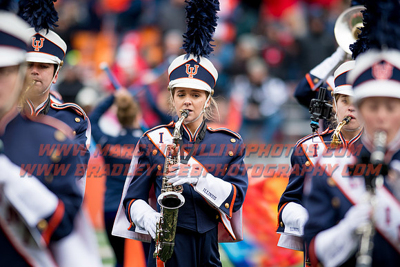 Wisconsin Badgers at Illinois Fighting Illini, Saturday, October 28, 2017 - Marching Illini Photos