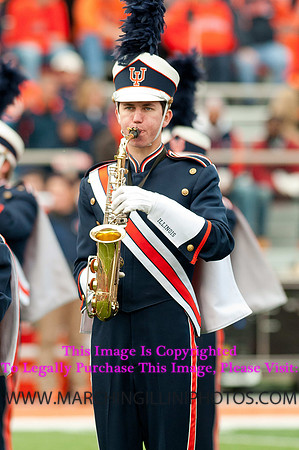 Michigan State Spartans at Illinois Fighting Illini, Saturday, October 26, 2013 - Marching Illini Photos