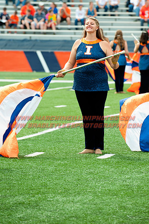 Texas State at Illinois, Saturday, September 20, 2014 - Marching Illini Photos