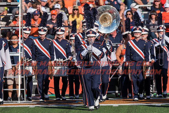 Western Michigan Broncos at Illinois Fighting Illini, Saturday, September 17, 2016 - Marching Illini Photos