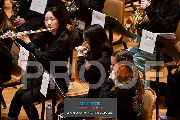 2025 All-Illinois Junior Band January 17-18, 2025