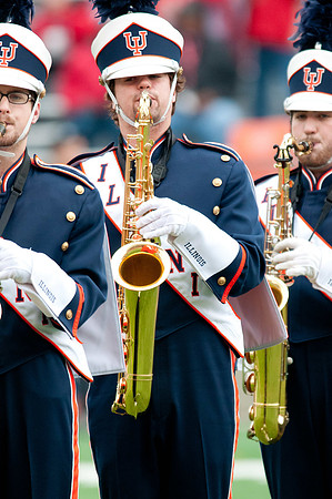 Ohio State Buckeyes at Illinois Fighting Illini, Saturday, November 16, 2013 - Marching Illini Photos