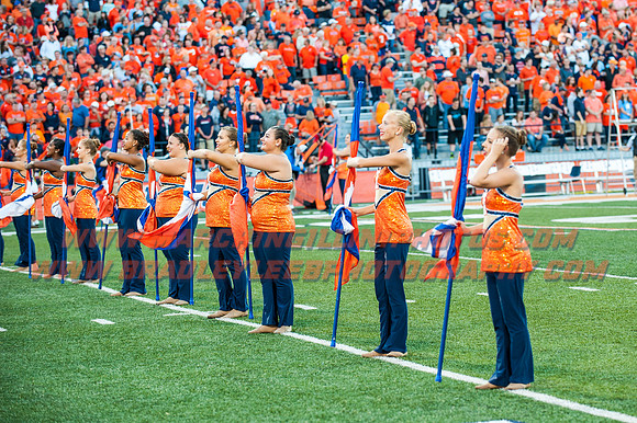 North Carolina at Illinois Fighting Illini, Saturday, September 10, 2016 - Marching Illini Photos