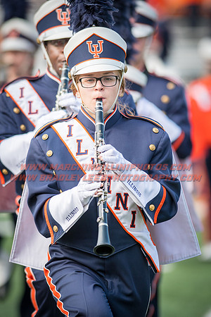 Rutgers Scarlett Knights at Illinois Fighting Illini, Saturday, October 14, 2017 - Marching Illini Photos
