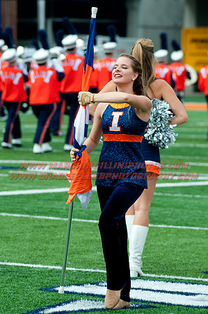Texas State at Illinois, Saturday, September 20, 2014 - Marching Illini Photos